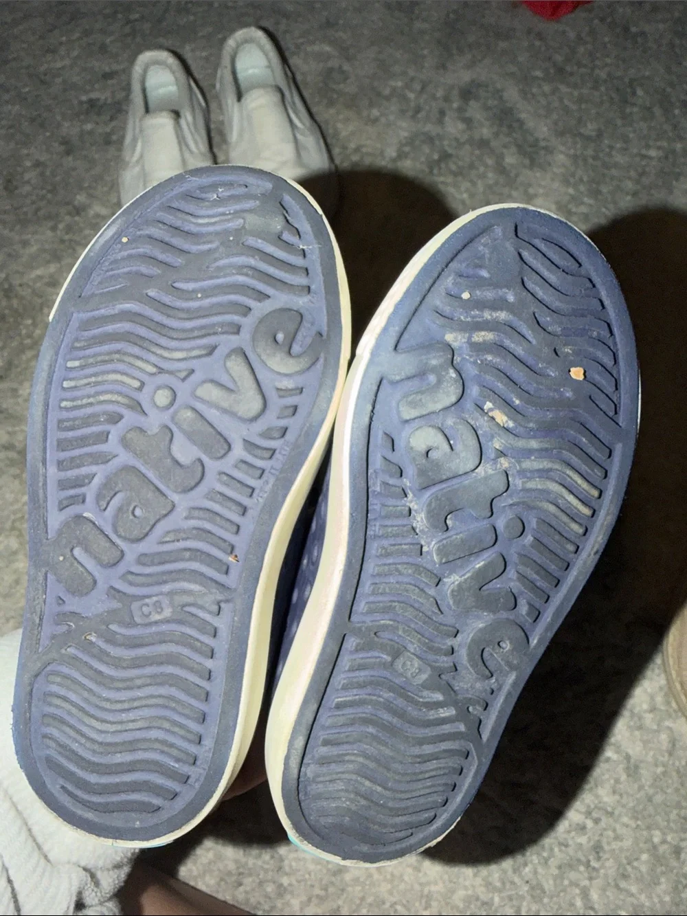 Toddler Slip-On Canvas Sneakers in White - Unbranded